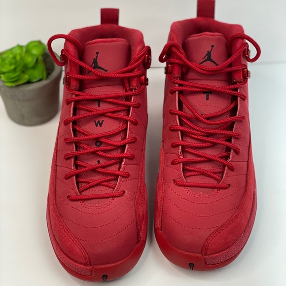 🔥 Jordan 12 Retro Gym Red Size 7Y 🔥 - Picture 3 of 11